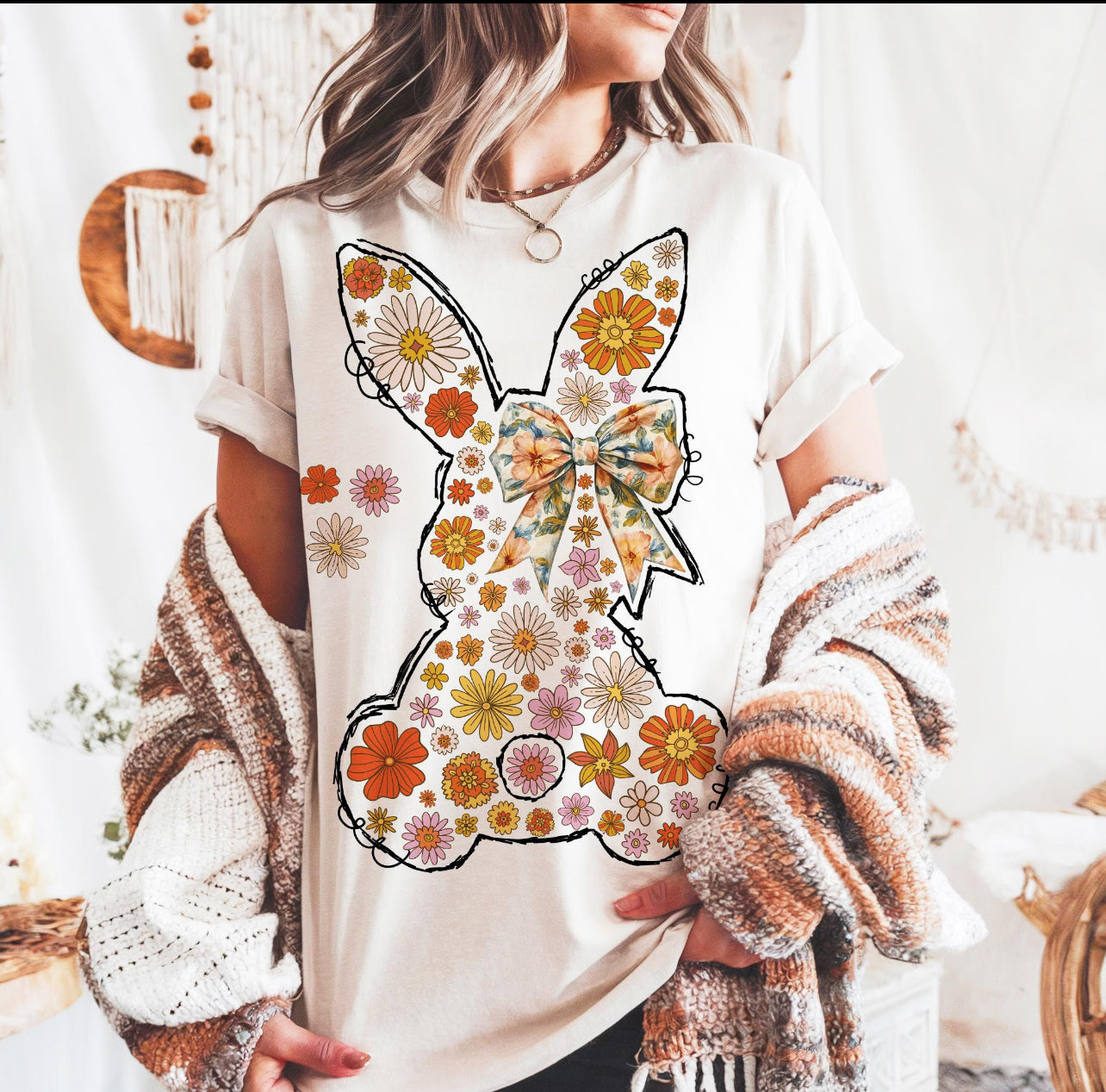 Floral Bunny