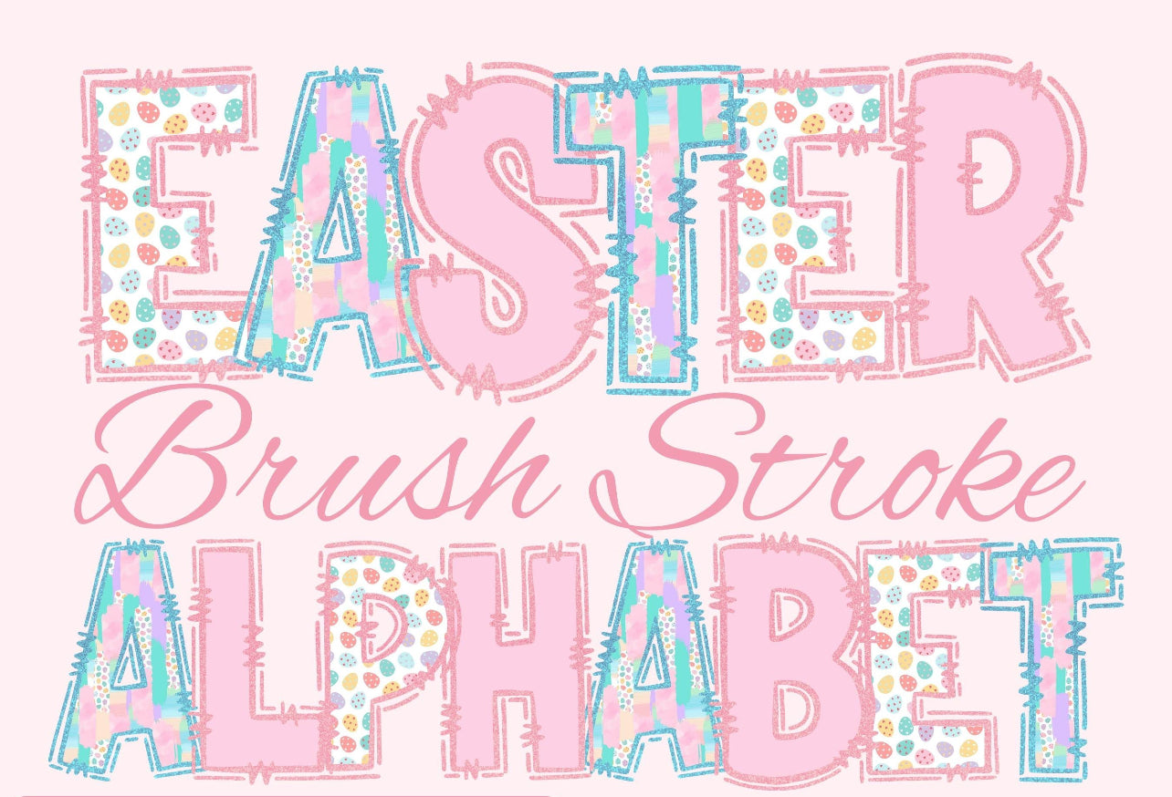 Easter alphabet