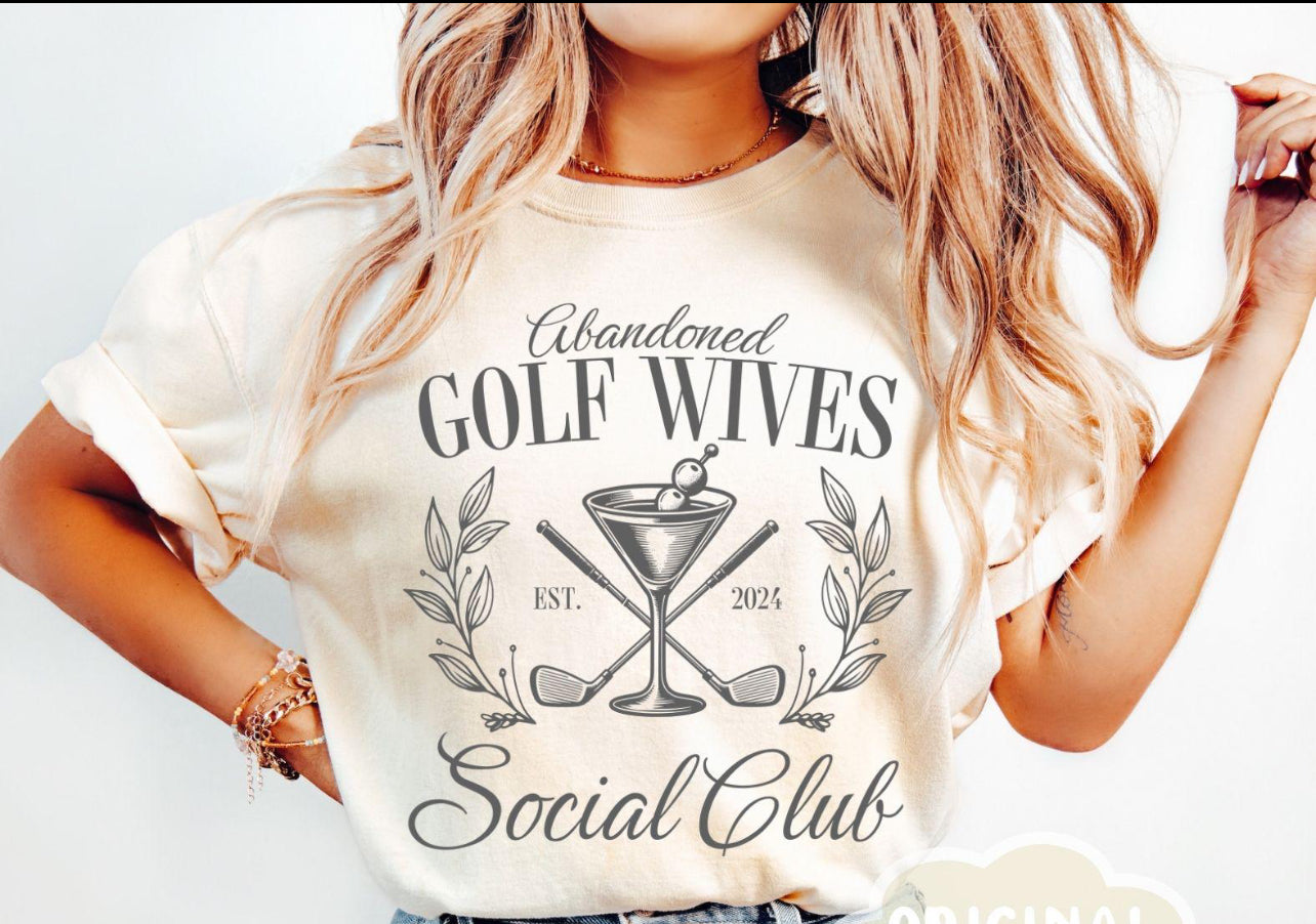 Abandoned golf wives